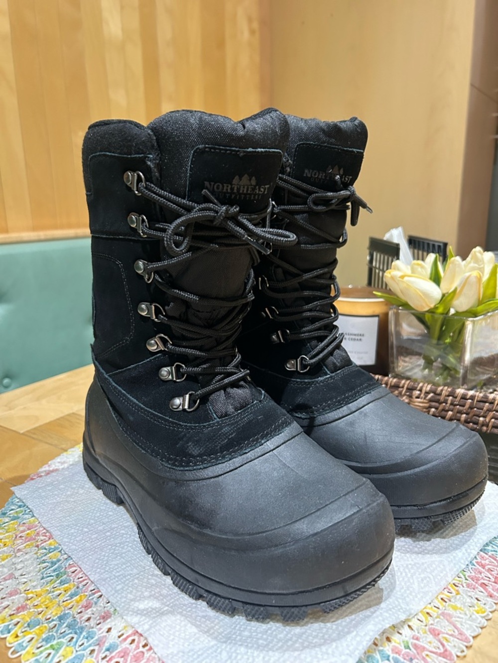 Northeast Outfitters Snow Boots Waterproof Insulated Men’s Size 7